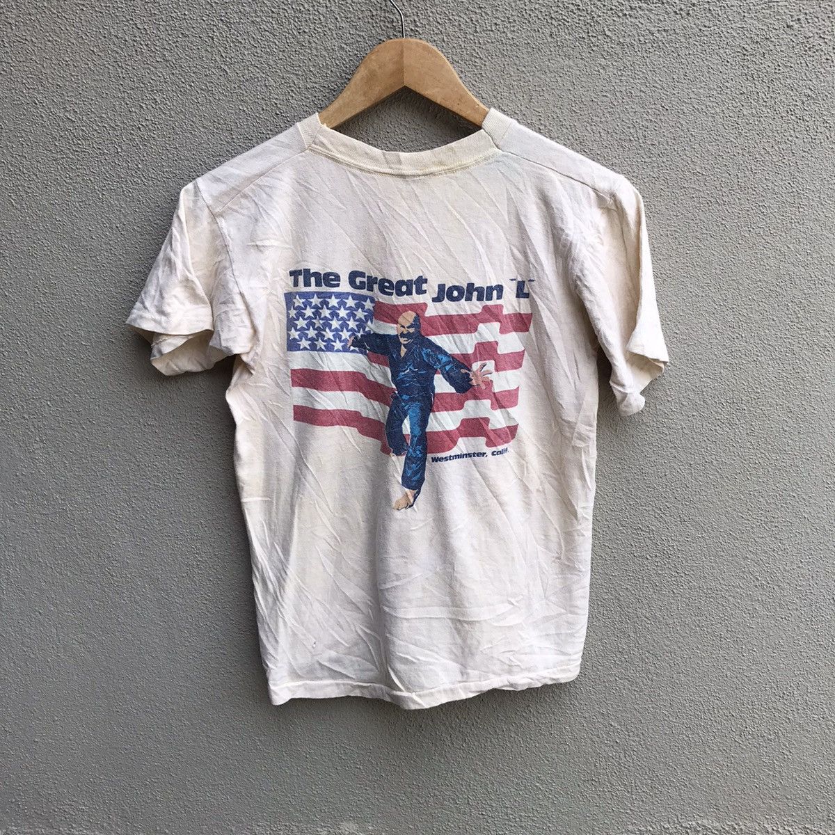Vintage Vintage rare 70s THE GREAT JOHN L movie wrestler legend Size US XS / EU 42 / 0 - 1 Thumbnail