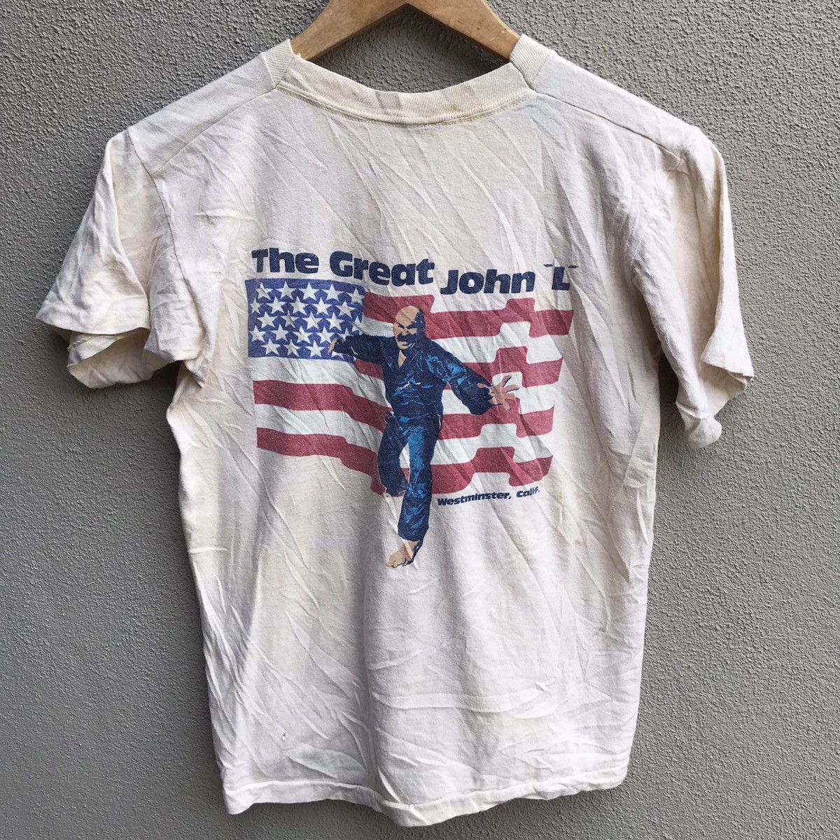 Vintage Vintage rare 70s THE GREAT JOHN L movie wrestler legend Size US XS / EU 42 / 0 - 3 Thumbnail