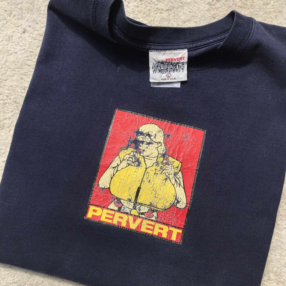 Pervert × Vintage Vintage 90s Pervert Tee | Grailed