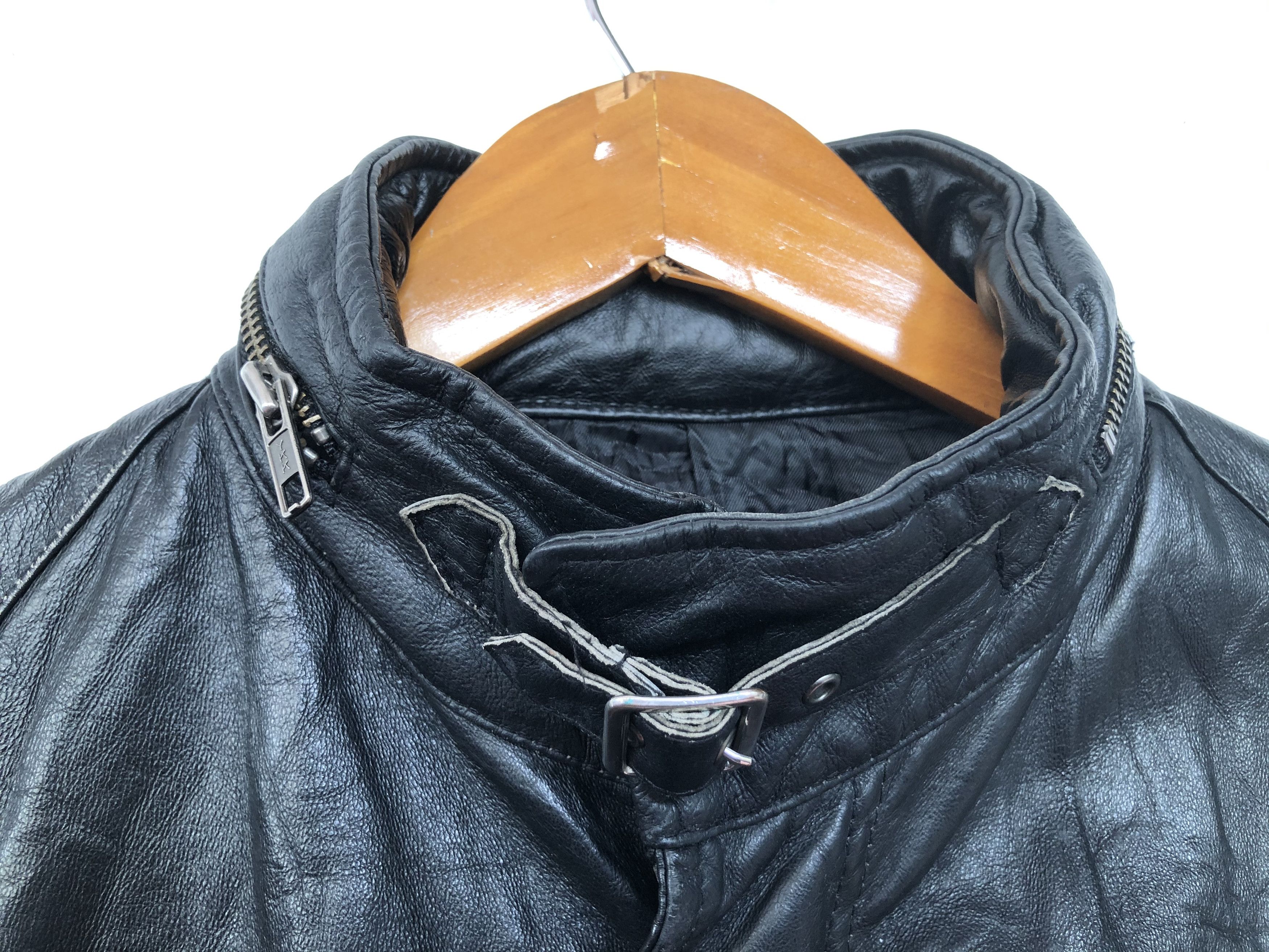 Japanese Brand × Takeo Kikuchi × Vintage VINTAGE TAKEO KIKUCHI PU LEATHER HOODED JACKET Size US S / EU 44-46 / 1 - 7 Thumbnail