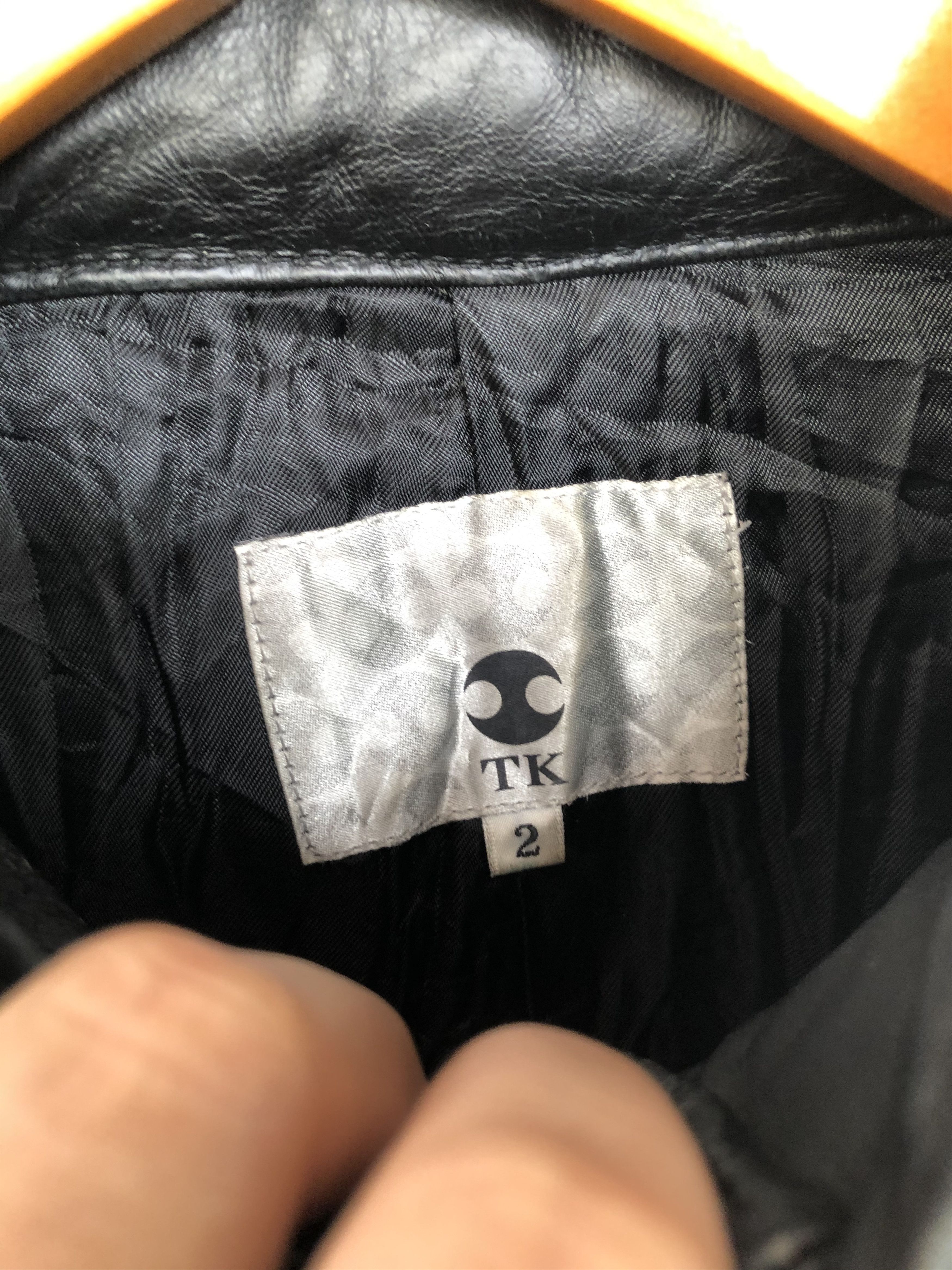 Japanese Brand × Takeo Kikuchi × Vintage VINTAGE TAKEO KIKUCHI PU LEATHER HOODED JACKET Size US S / EU 44-46 / 1 - 8 Thumbnail