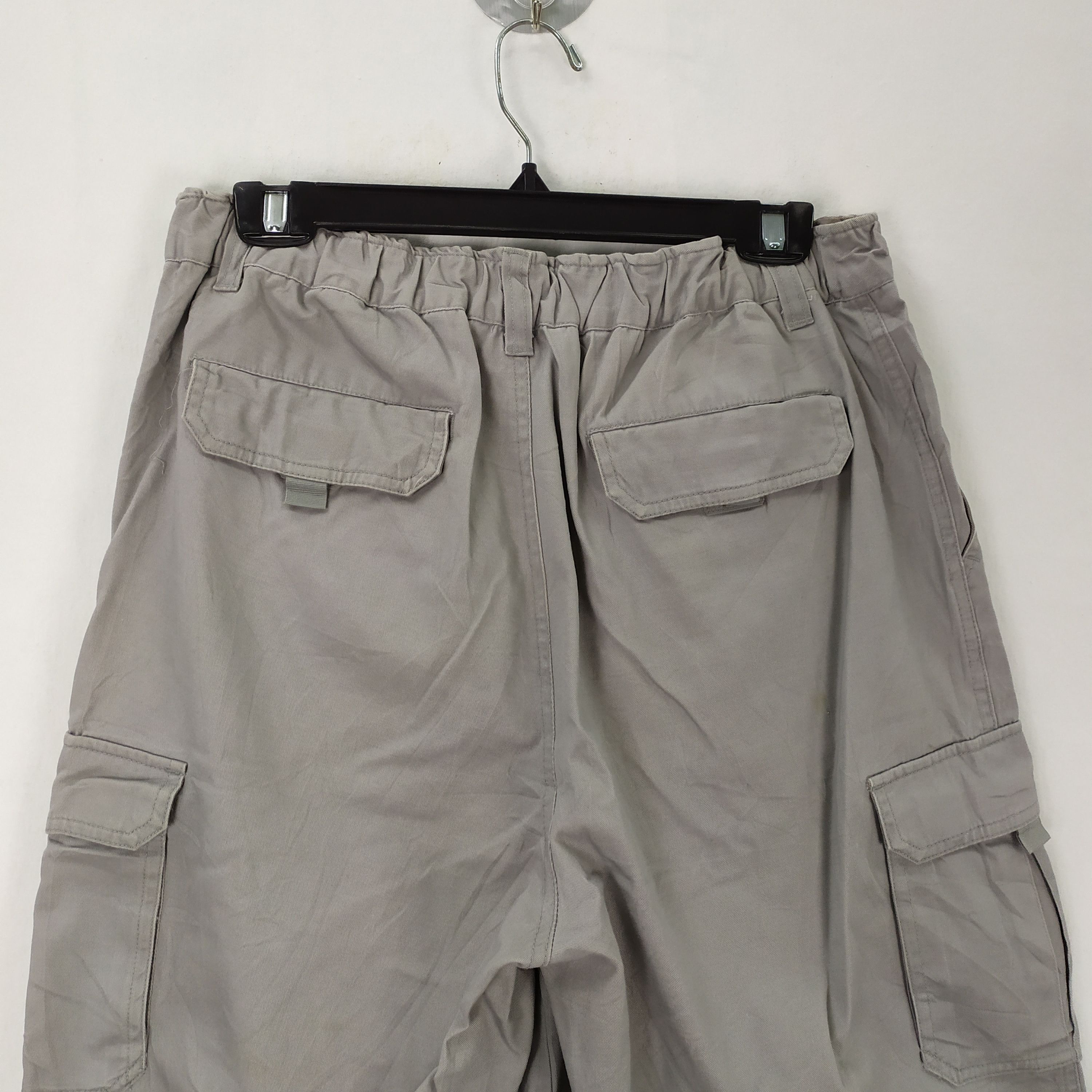 Japanese Brand G.U Cropped / Short Cargo Pants Size US 32 / EU 48 - 6 Thumbnail