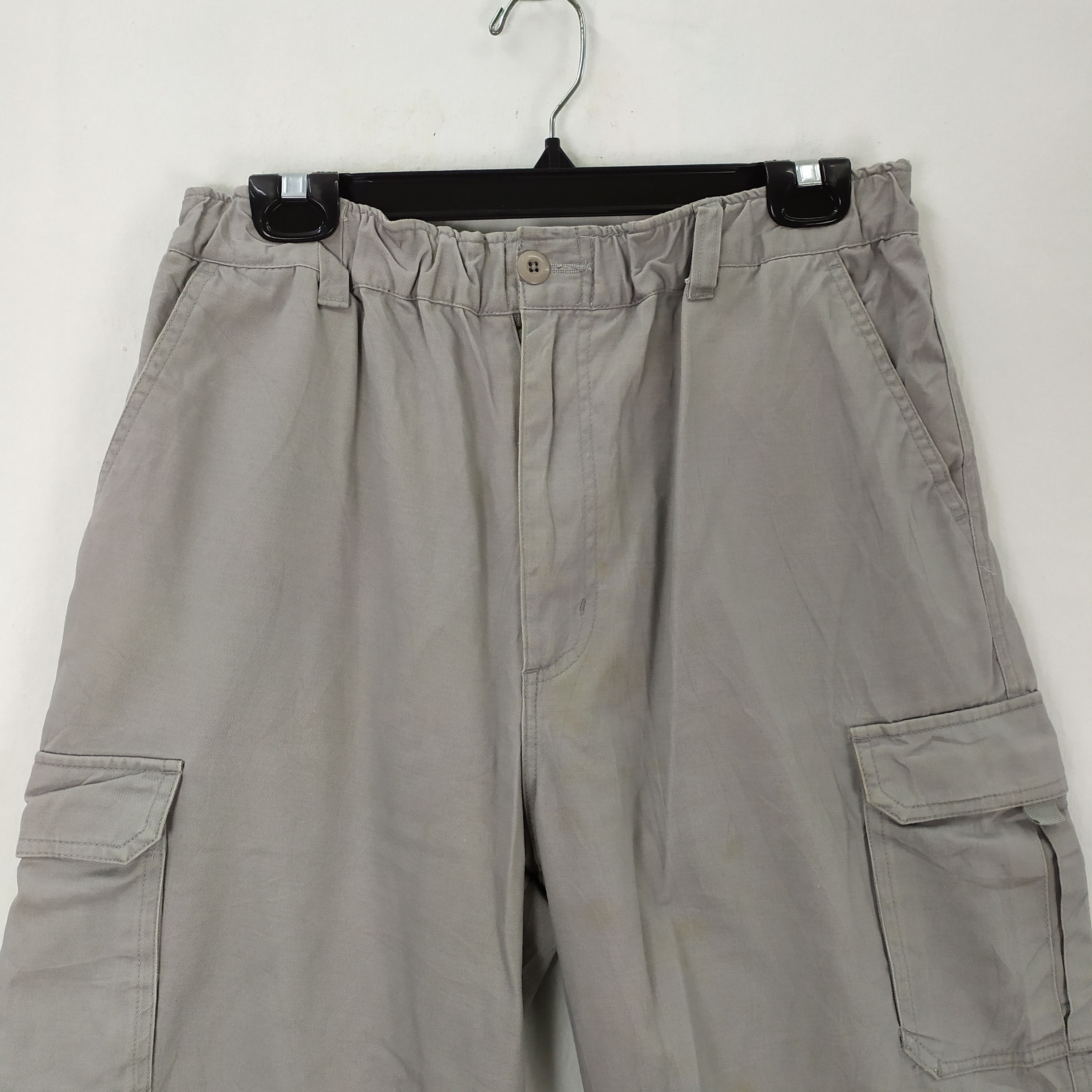 Japanese Brand G.U Cropped / Short Cargo Pants Size US 32 / EU 48 - 2 Thumbnail