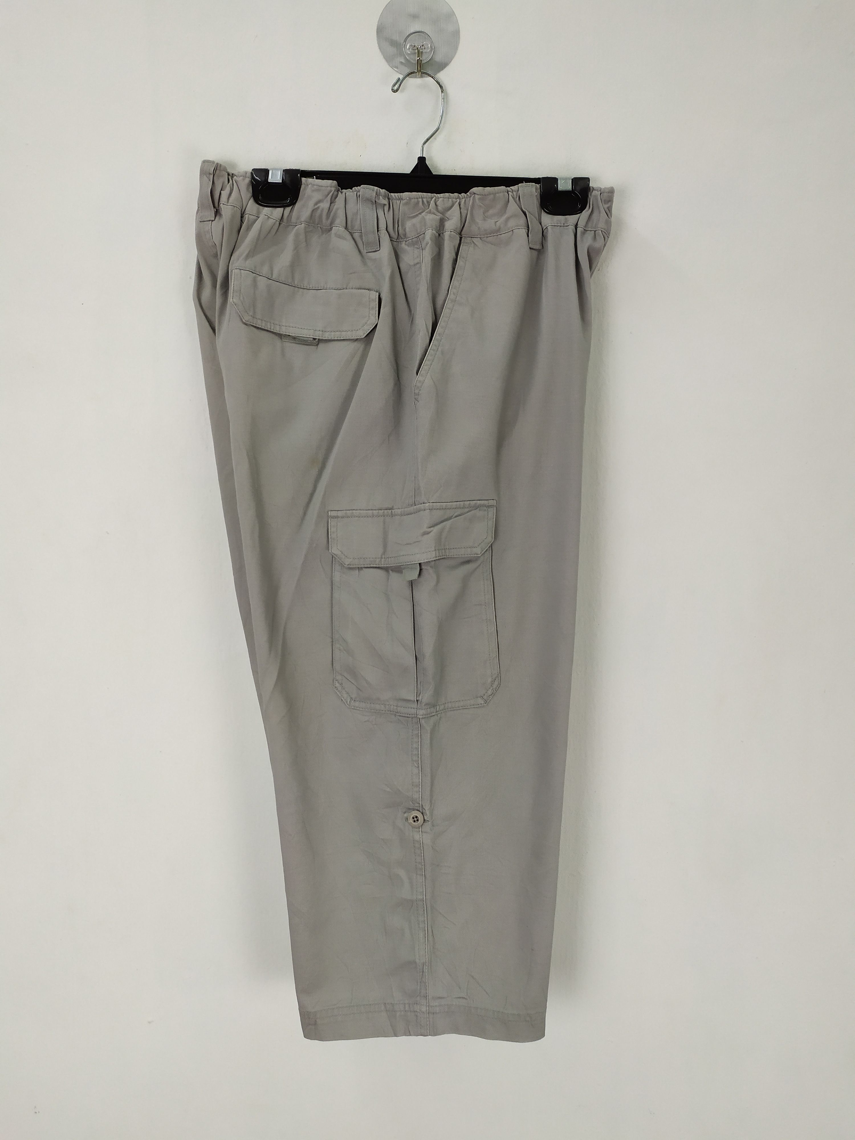 Japanese Brand G.U Cropped / Short Cargo Pants Size US 32 / EU 48 - 8 Thumbnail