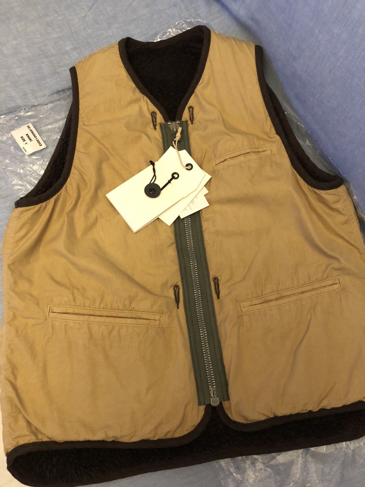 Visvim contrary dept liner vest size3 ベスト オンライン 販売