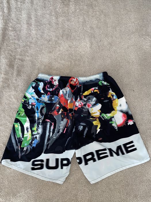 Supreme Supreme Racing Water Shorts L | Grailed