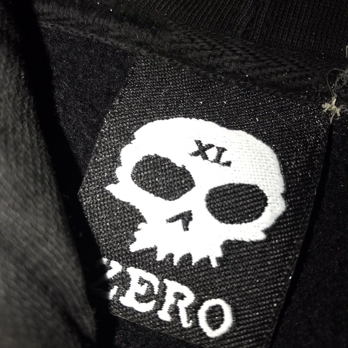 Vintage Zero Skate Zip Up Hoodie Size US XL / EU 56 / 4 - 5 Thumbnail