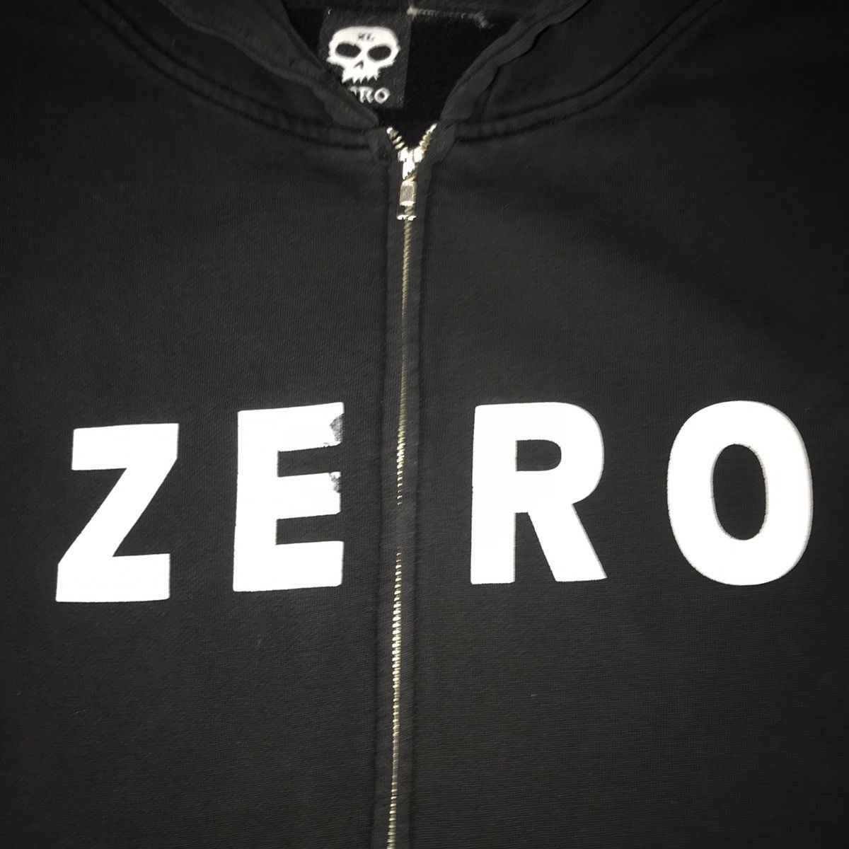 Vintage Zero Skate Zip Up Hoodie Size US XL / EU 56 / 4 - 6 Thumbnail