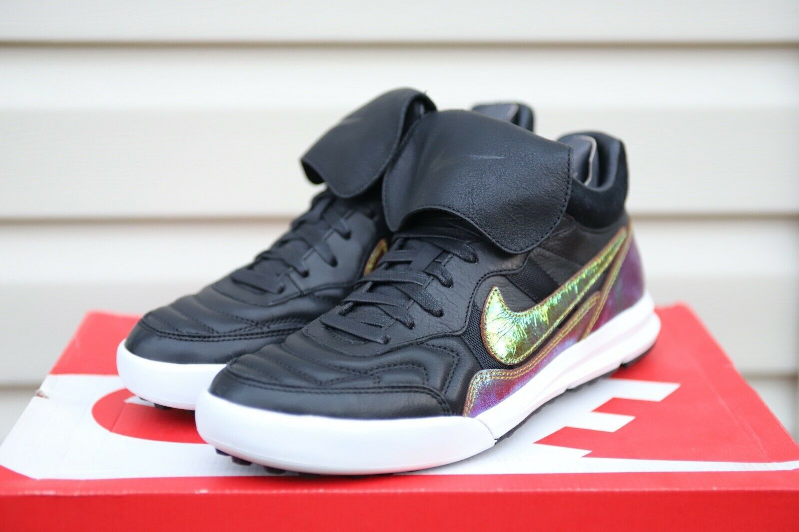 Nike Tiempo 94 Mid Black | Grailed