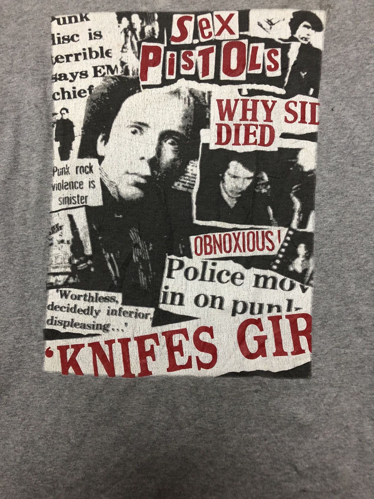 Band Tees Vintage Sex Pistol “ Why Sid Died “ T-Shirt Size US M / EU 48-50 / 2 - 2 Thumbnail