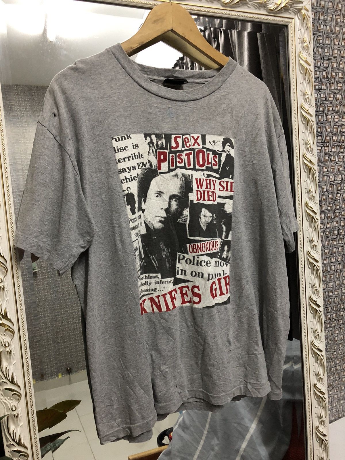 Band Tees Vintage Sex Pistol “ Why Sid Died “ T-Shirt Size US M / EU 48-50 / 2 - 11 Thumbnail