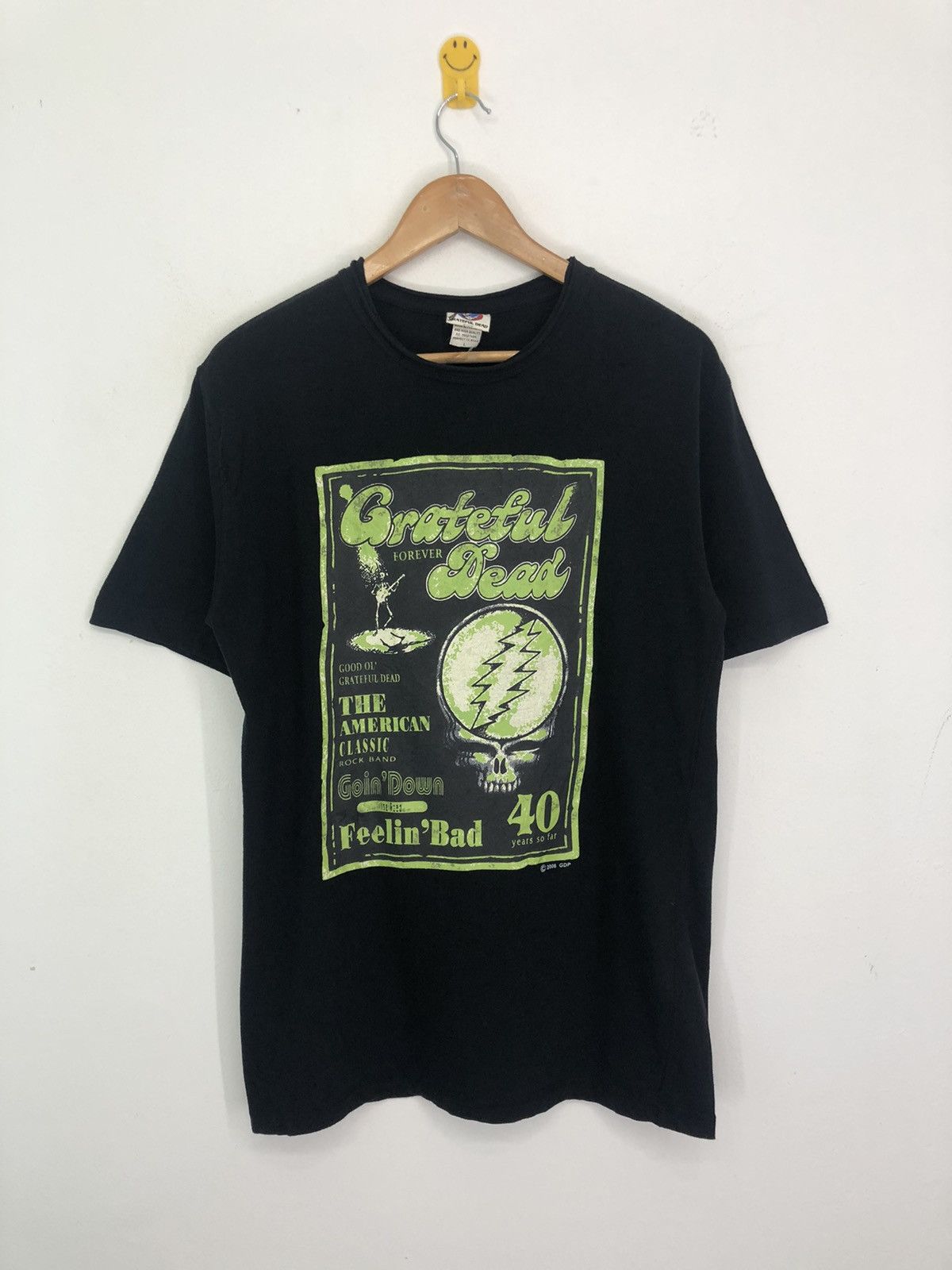 Vintage Grateful Dead Overprint Spellout Design 2006©️