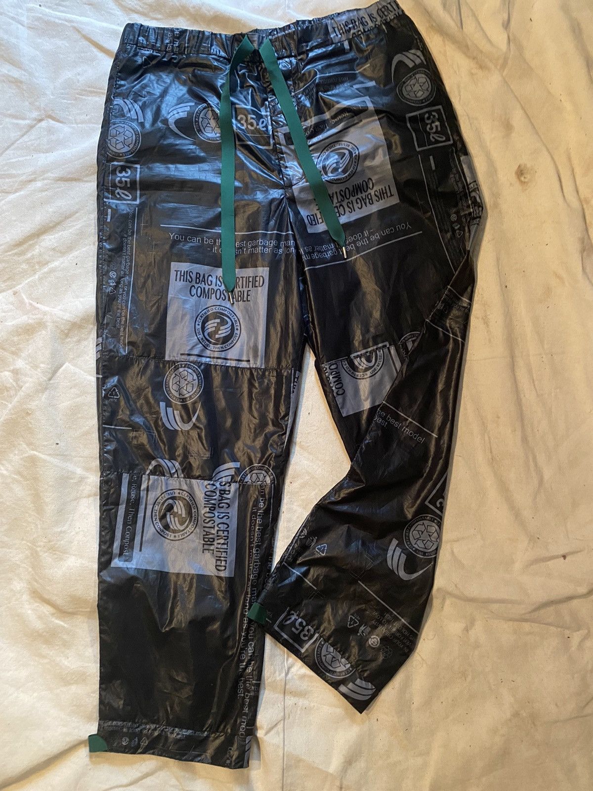 Mihara Yasuhiro FW08 trash bag pants