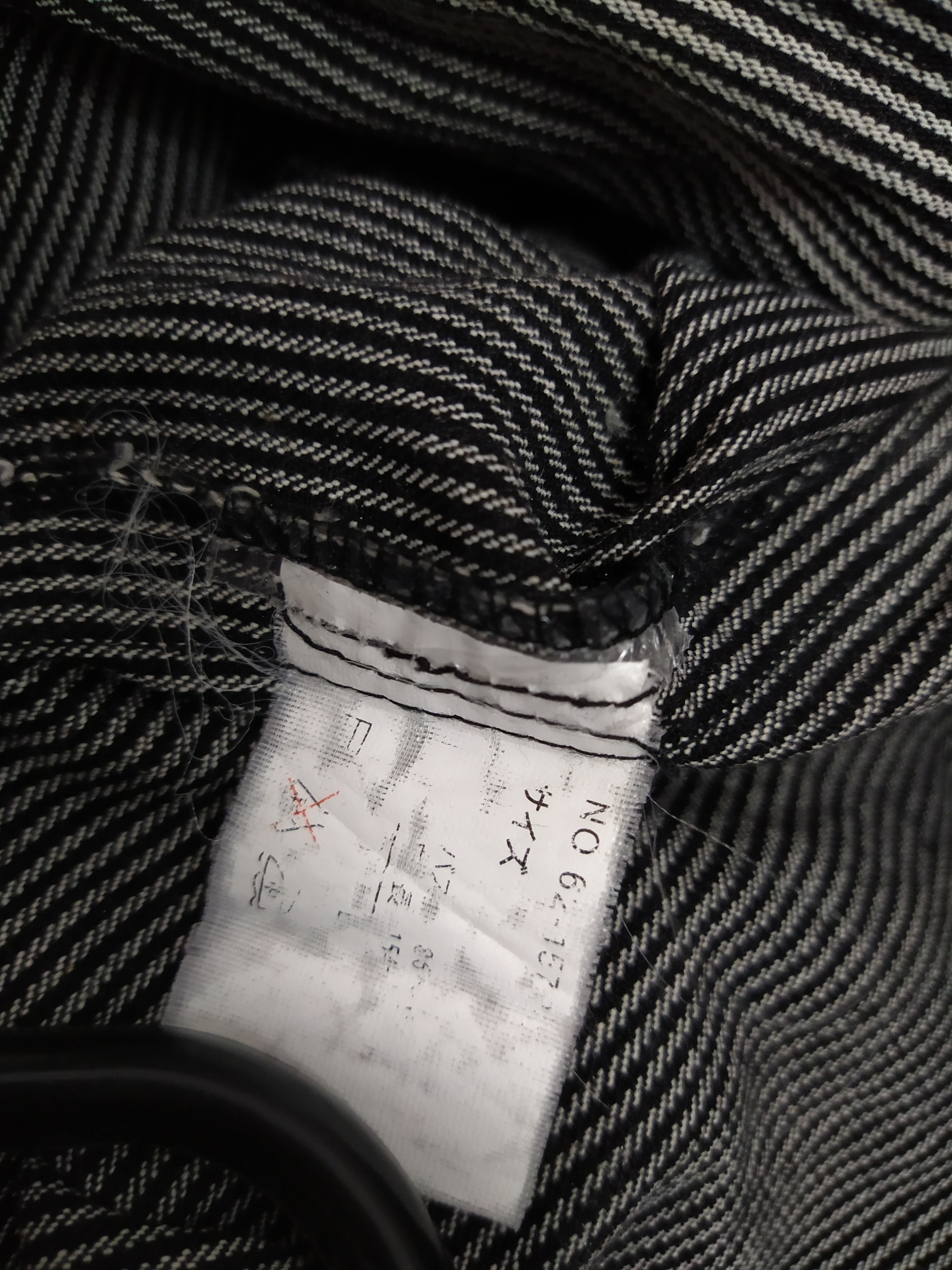 Designer × Japanese Brand VENCE EXCHANGE HICKORY SKULL COVERALLS 3Q BOTTOM (B612) Size US 38 / EU 54 - 15 Thumbnail