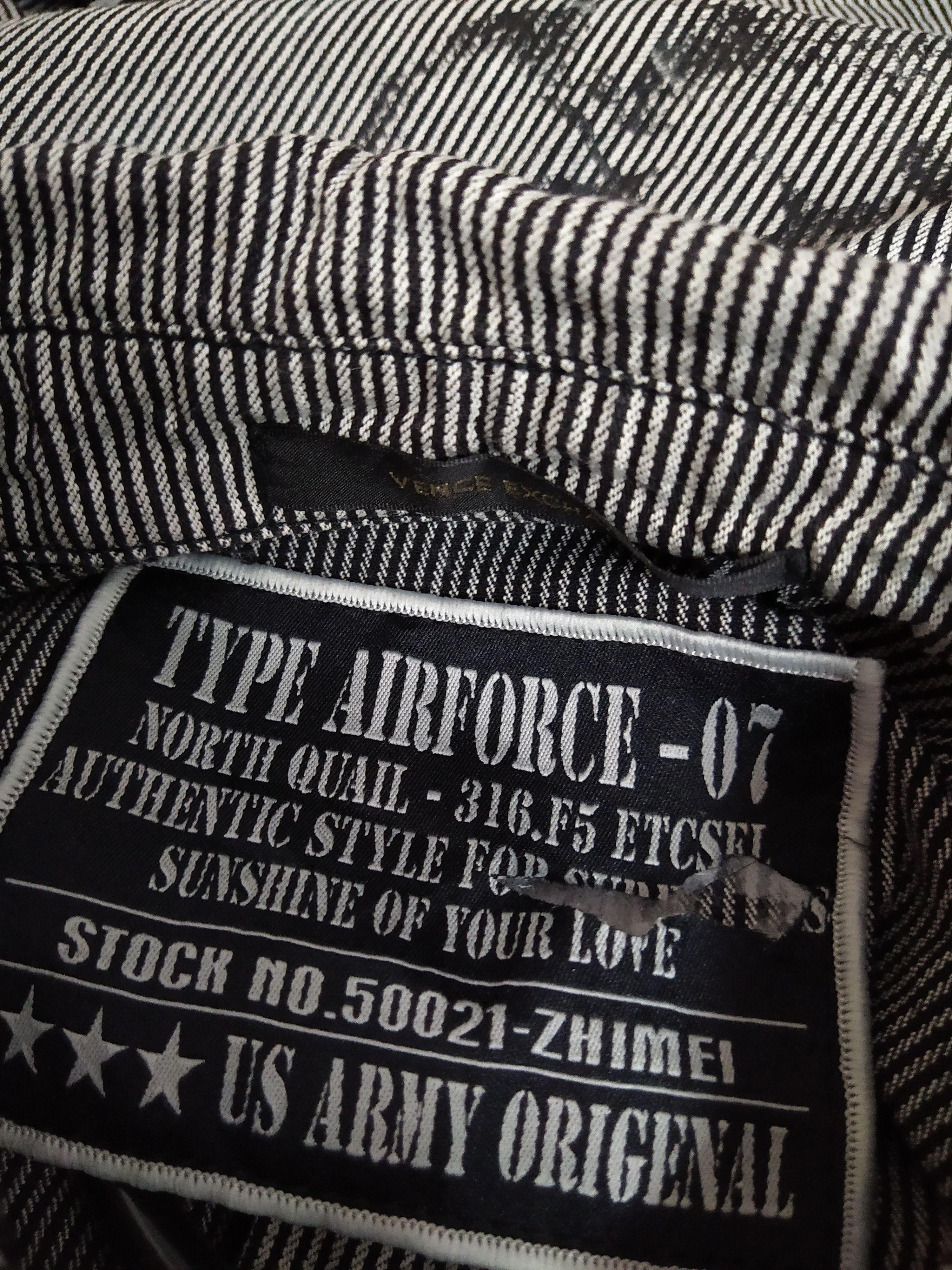 Designer × Japanese Brand VENCE EXCHANGE HICKORY SKULL COVERALLS 3Q BOTTOM (B612) Size US 38 / EU 54 - 13 Thumbnail