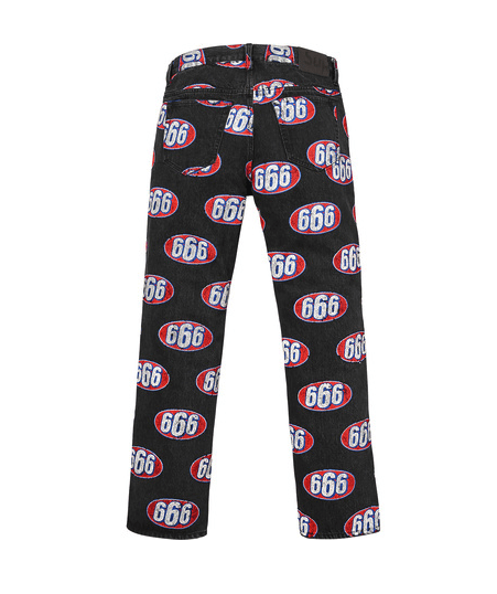 Supreme store 666 pants