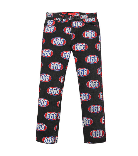 666 store supreme pants