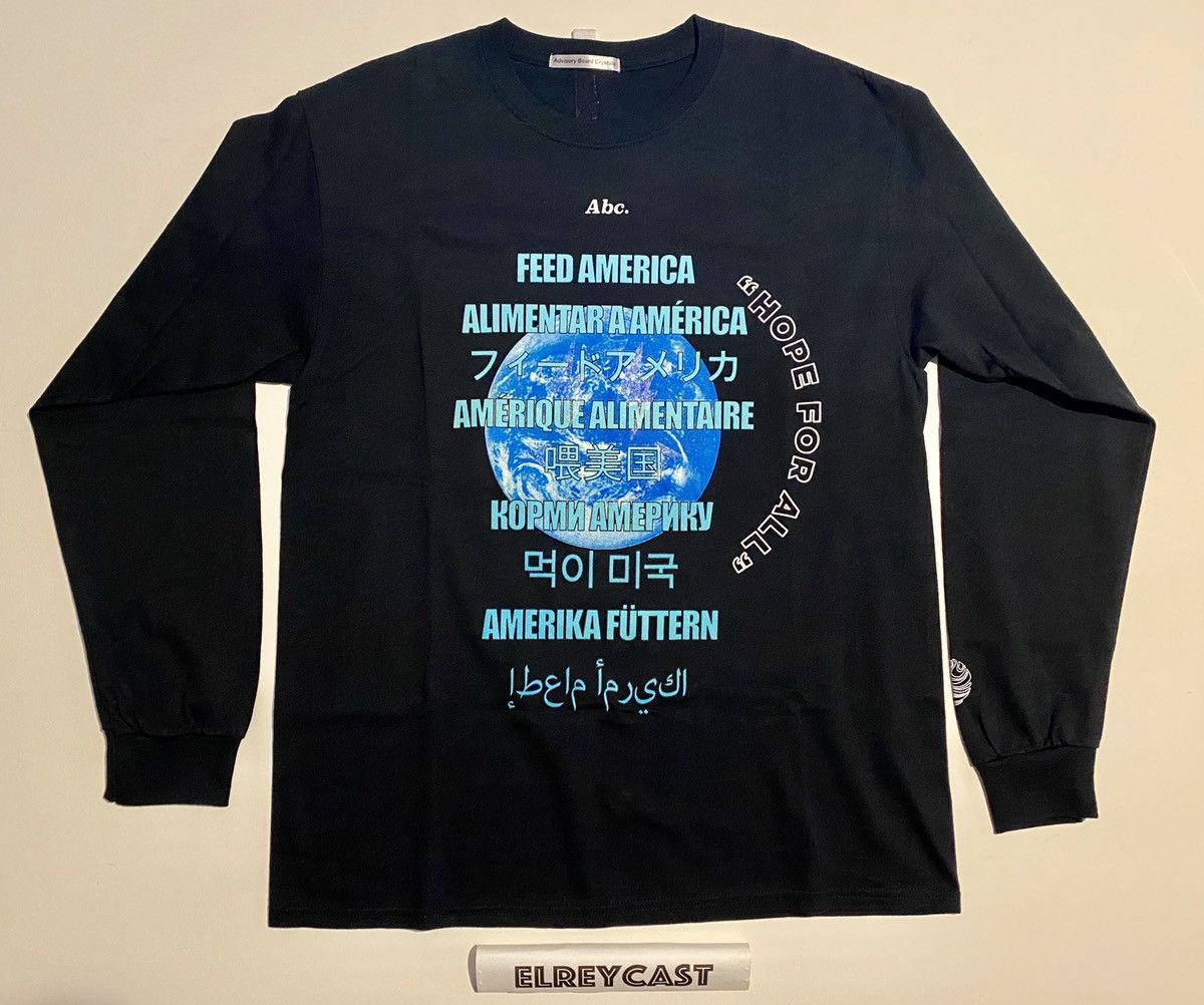 Advisory Board Crystals × J Balvin ABC x J Balvin Feed America Long Sleeve Tee Shirt Size US L / EU 52-54 / 3 - 1 Thumbnail