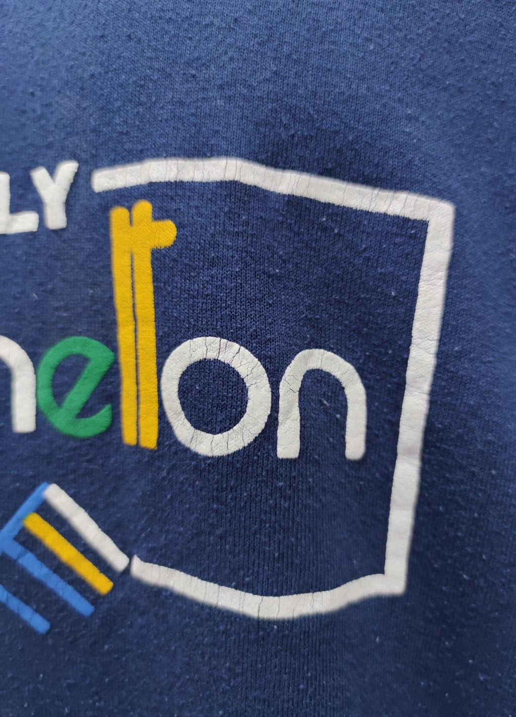 Benetton Vintage 90's BENETTON Italy Crewneck Sweater Size US L / EU 52-54 / 3 - 5 Thumbnail