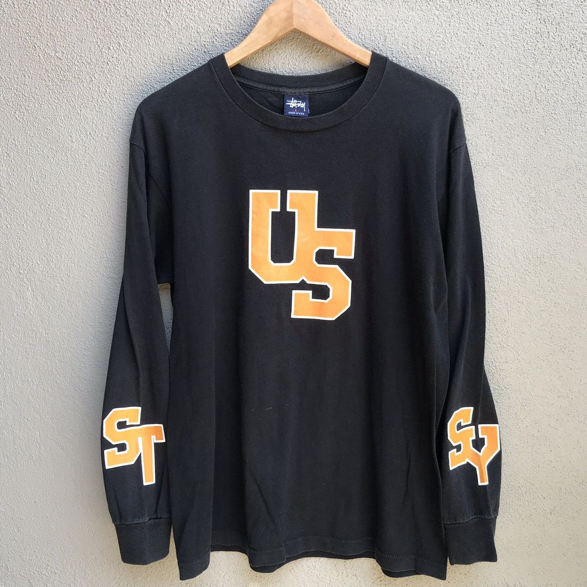 Stussy Vintage STUSSY Usa spellout tee longsleeves Size US L / EU 52-54 / 3 - 2 Thumbnail