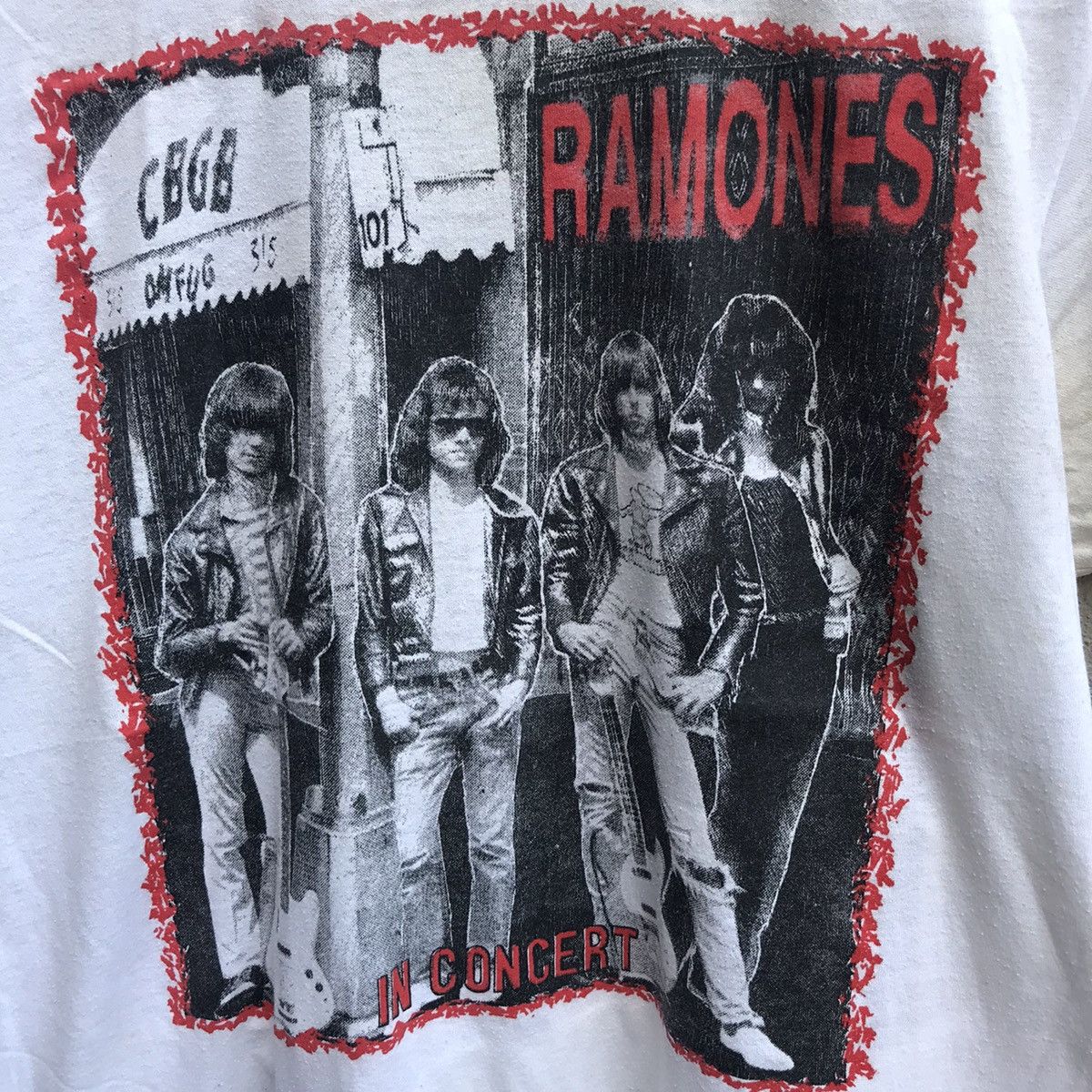 Band Tees Vintage rare RAMONES band punk promo cbgb gabba gabba hey Size US L / EU 52-54 / 3 - 3 Thumbnail