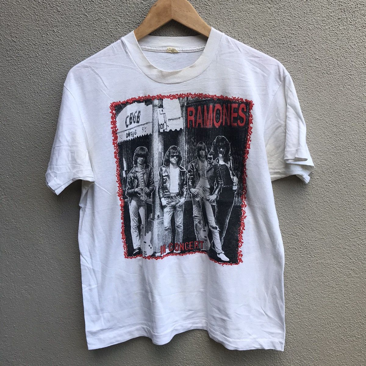 Band Tees Vintage rare RAMONES band punk promo cbgb gabba gabba hey Size US L / EU 52-54 / 3 - 2 Thumbnail