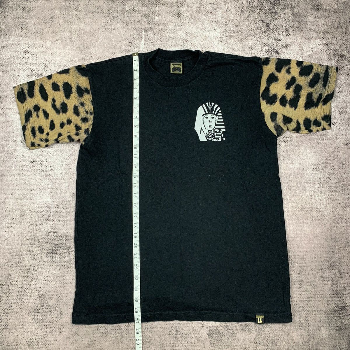 Last Kings Tisa Vintage Vintage last kings leopard graphic spell out shirt Grailed