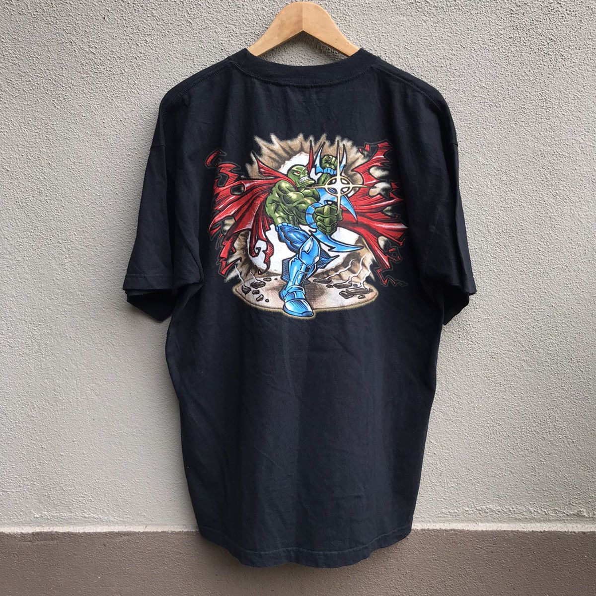 Anime Vintage 90s SPAWN look alike low & hard akira aeon flux Size US XL / EU 56 / 4 - 1 Thumbnail