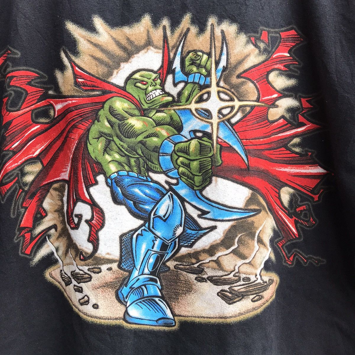Anime Vintage 90s SPAWN look alike low & hard akira aeon flux Size US XL / EU 56 / 4 - 4 Thumbnail
