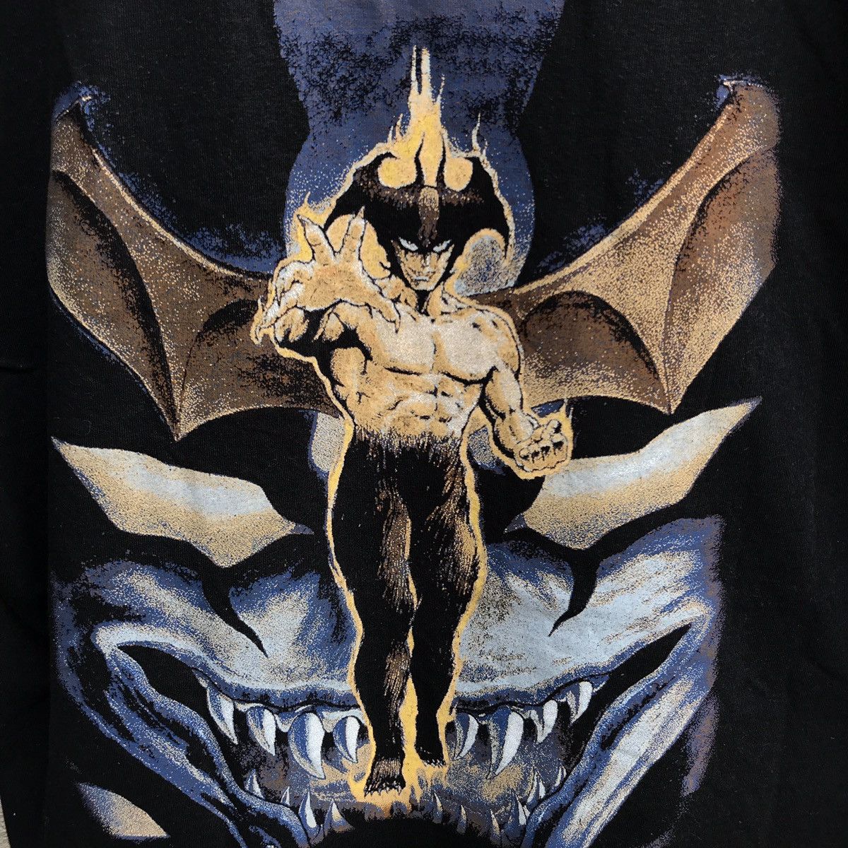 Anime Vintage DEVILMAN anime tee rare graphic Size US M / EU 48-50 / 2 - 4 Thumbnail