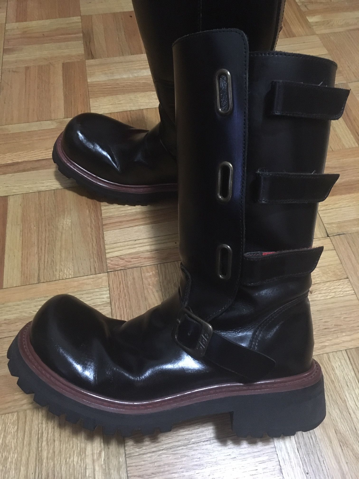 Jean Paul Gaultier Rare Vintage Jean Paul Gaultier 90s JPG Mens Leather Boots Grailed