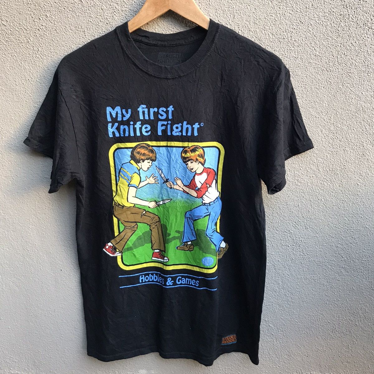 Cartoon Network STEVEN RHODES video games tee art old fashion style Size US M / EU 48-50 / 2 - 2 Thumbnail
