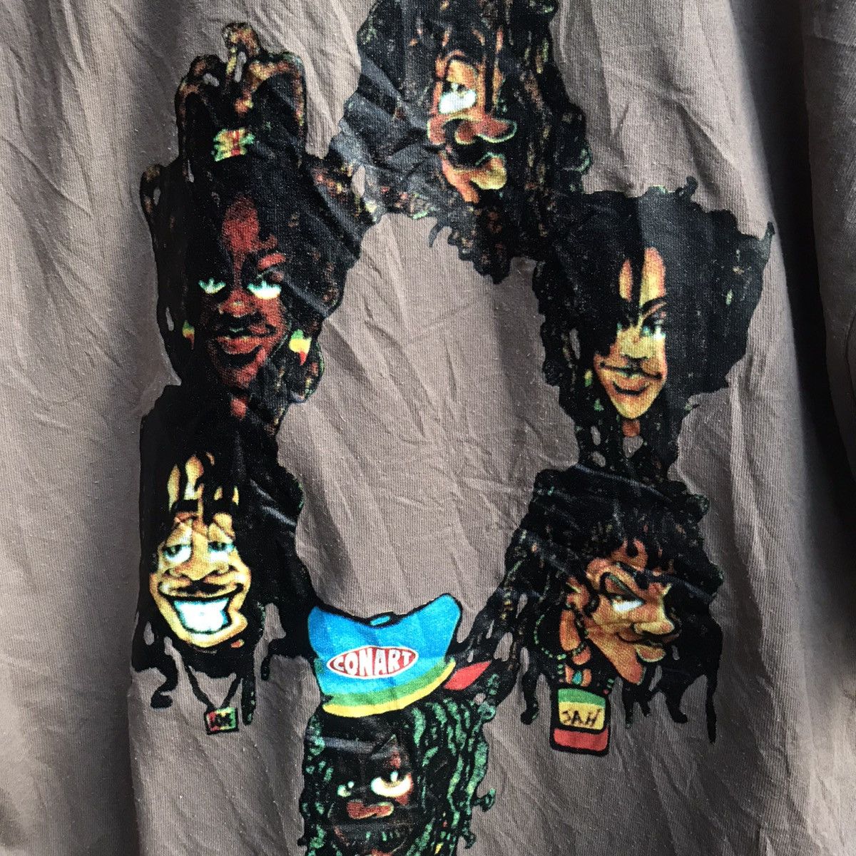 Rap Tees Vintage CONART hiphop tee biggie rappers Size US M / EU 48-50 / 2 - 4 Thumbnail