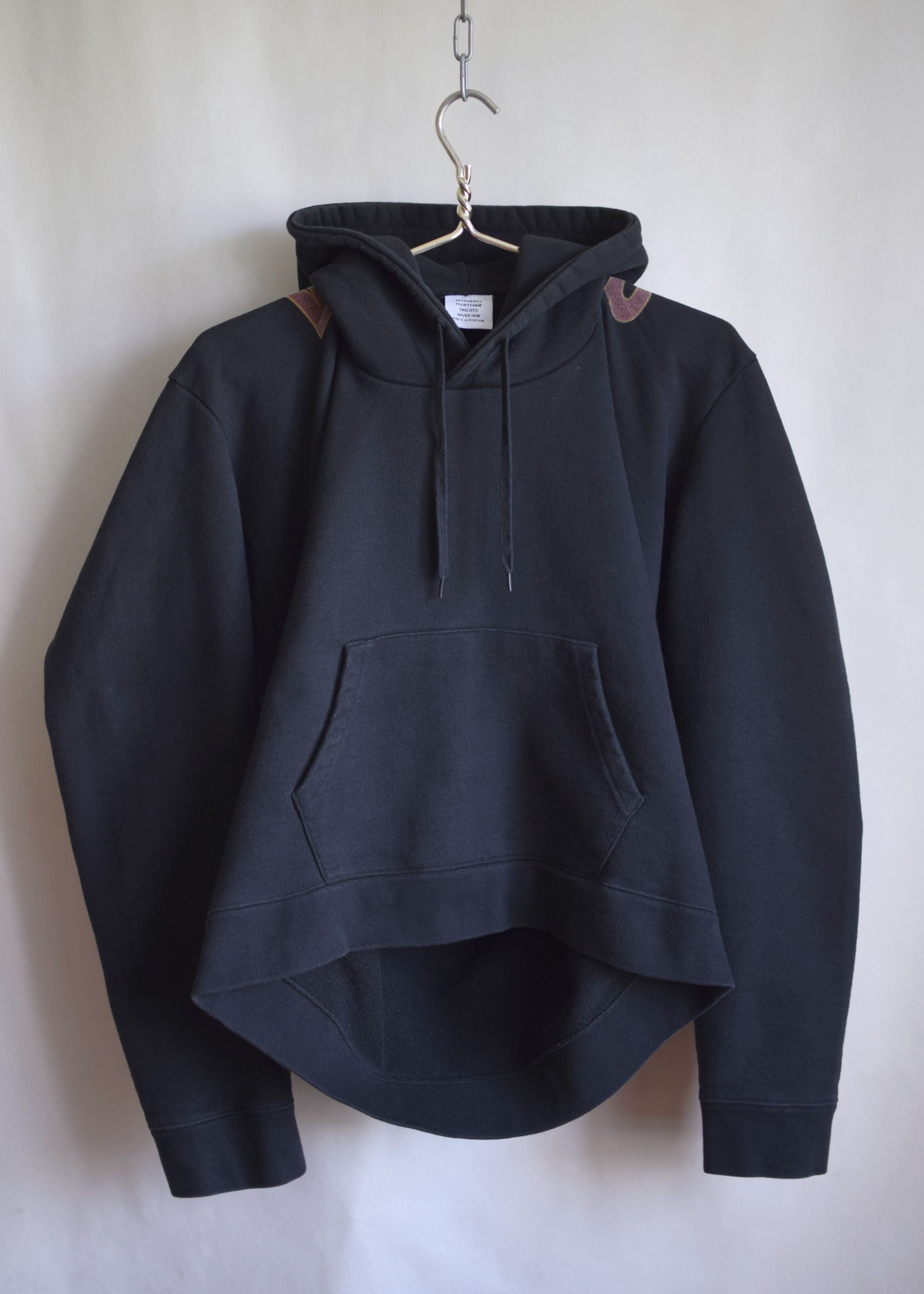 Vetements Vetements Misplaced Hoodie Grailed