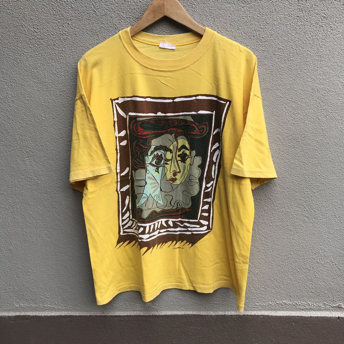 Vintage Vintage PICASSO art tee photo Size US XL / EU 56 / 4 - 1 Thumbnail