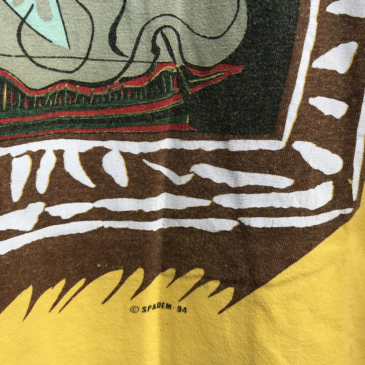Vintage Vintage PICASSO art tee photo Size US XL / EU 56 / 4 - 3 Thumbnail