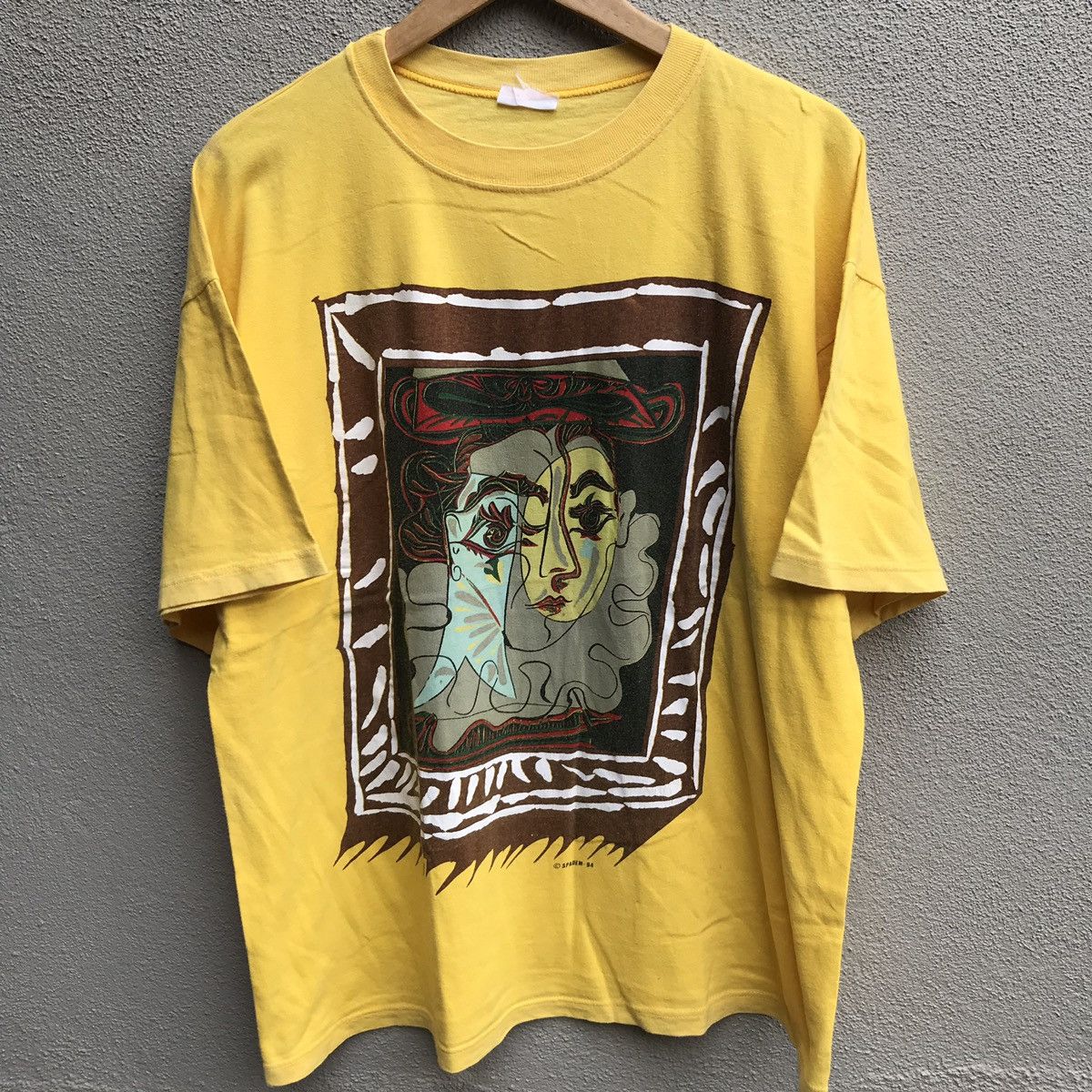 Vintage Vintage PICASSO art tee photo Size US XL / EU 56 / 4 - 2 Thumbnail