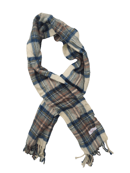Japanese Brand Papas muffler plaid designer Size ONE SIZE - 1 Thumbnail