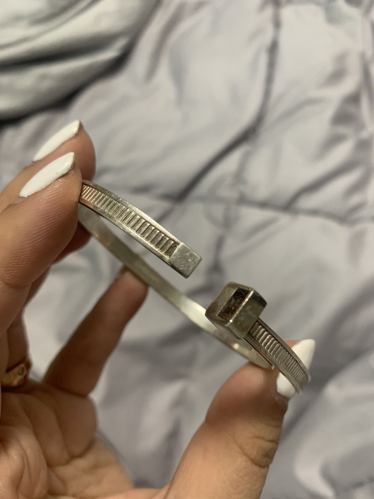 Ambush Design Ambush Zip Tie Bracelet Silver Size 1 | Grailed
