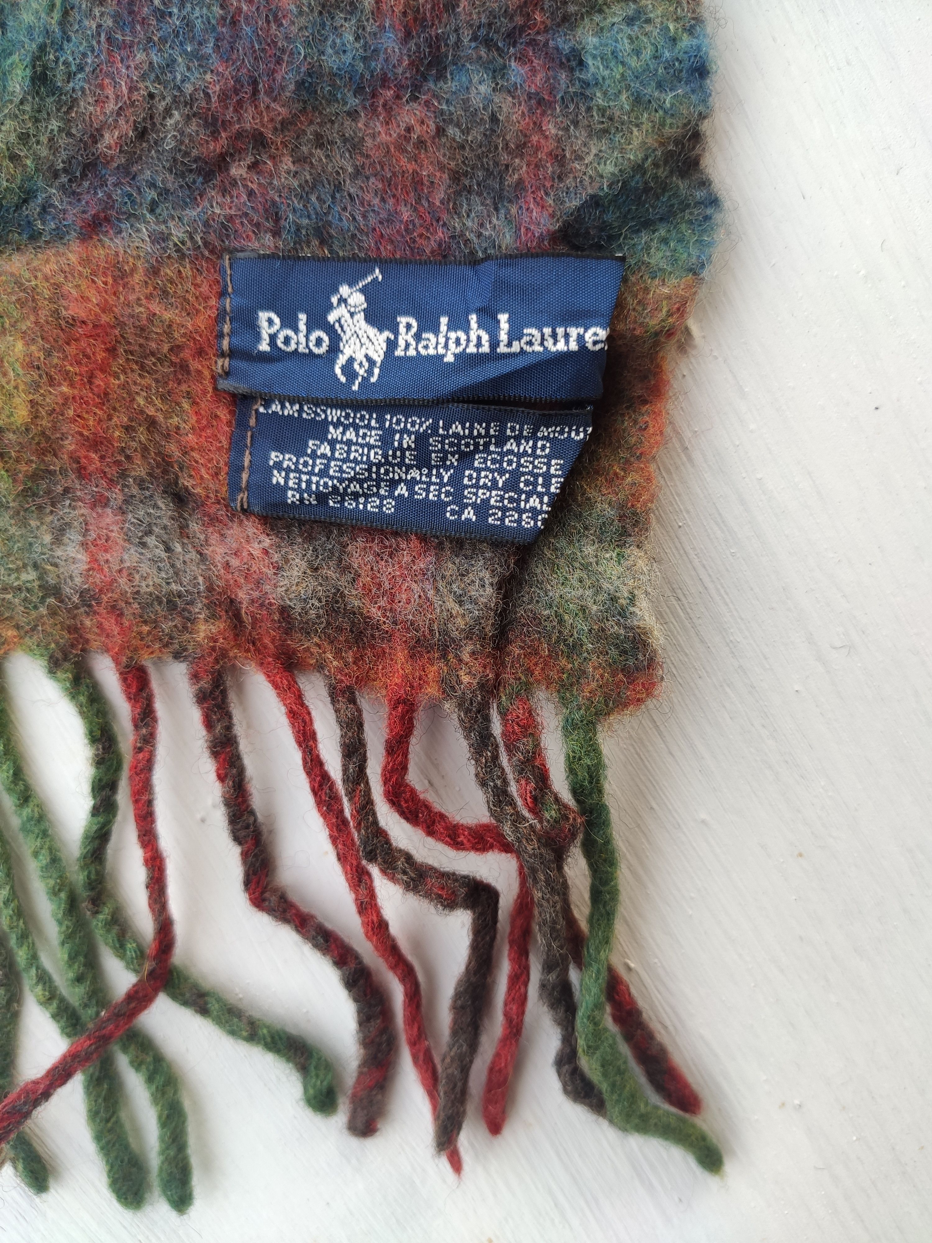 Polo Ralph Lauren Polo Ralph Lauren Muffler polo Scarf plaid Size ONE SIZE - 2 Thumbnail