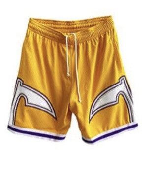 Warren Lotas Warren Lotas Los Angeles Lakers Reaper Shorts Yellow