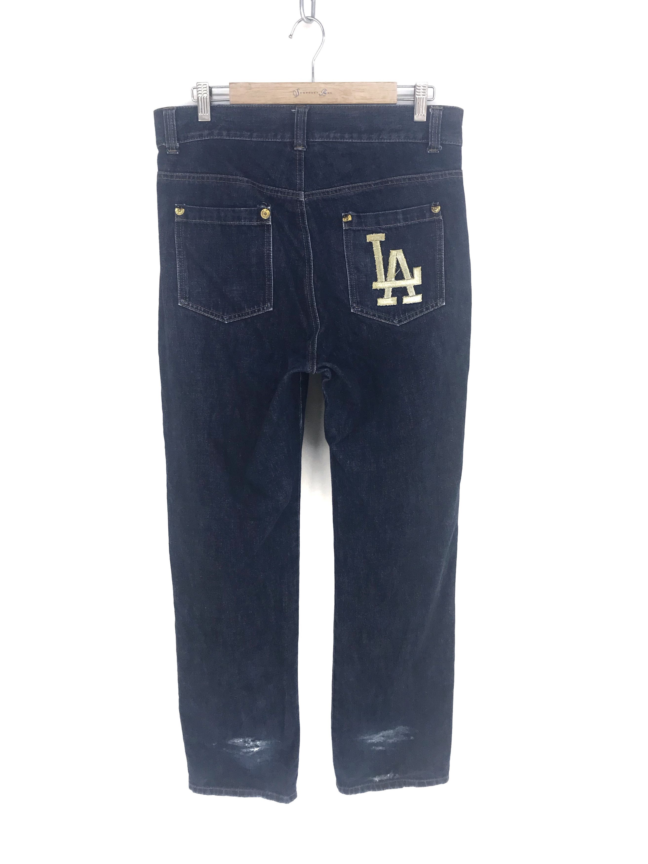 Hysteric Glamour LOS ANGELES DODGERS 03 Mlb Denim Jeans Size US 33 - 7 Thumbnail