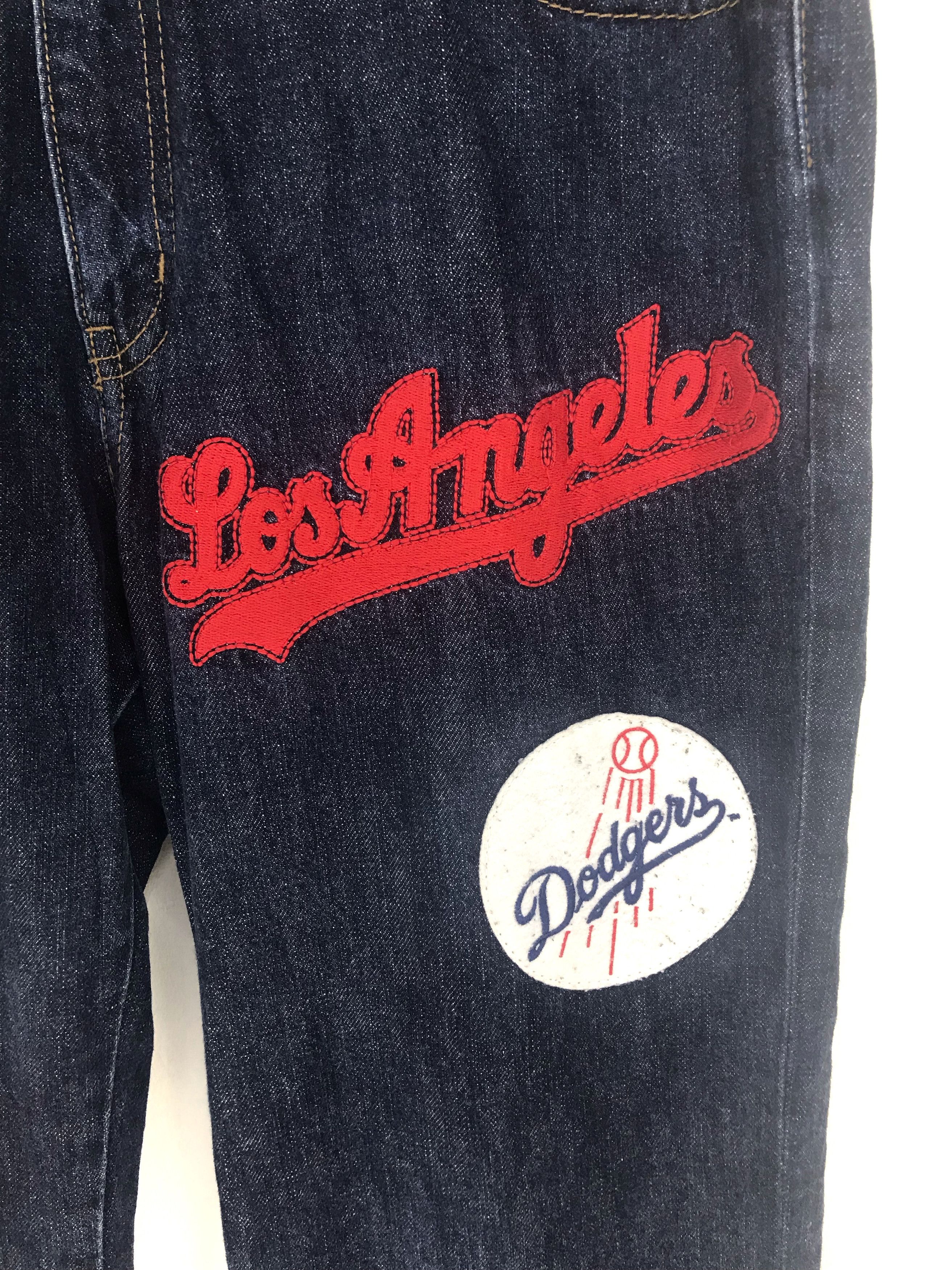 Hysteric Glamour LOS ANGELES DODGERS 03 Mlb Denim Jeans Size US 33 - 3 Thumbnail