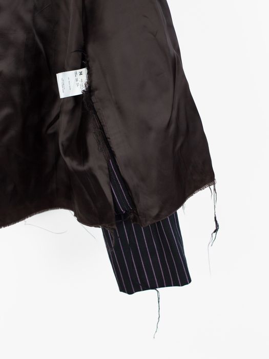 Sulvam AW18 Mukta Exclusive Stripe Gabardine Swing Jacket | Grailed