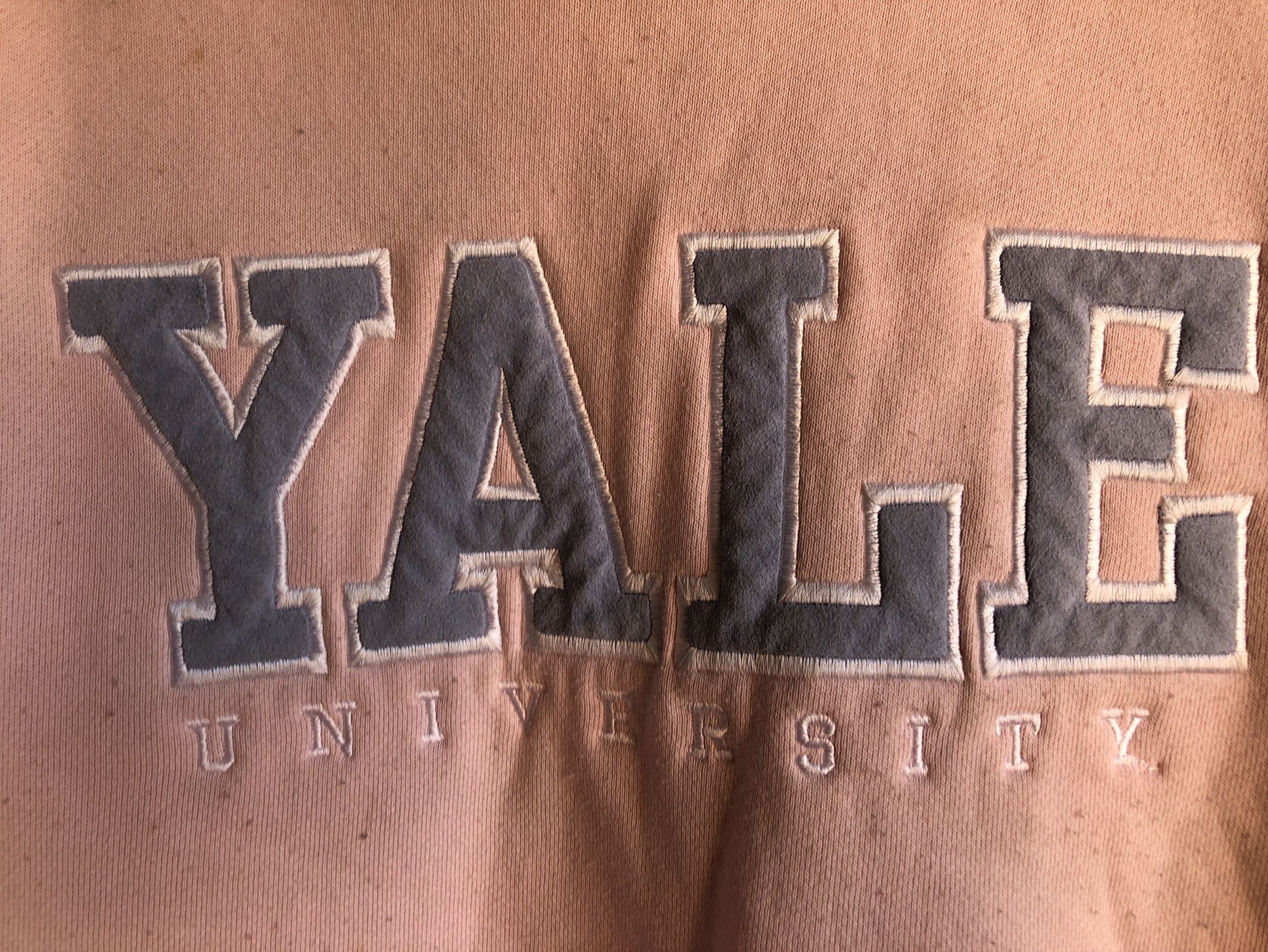 Vintage Yale University Pink Raglan Sleeve Hoodie Size US M / EU 48-50 / 2 - 4 Thumbnail