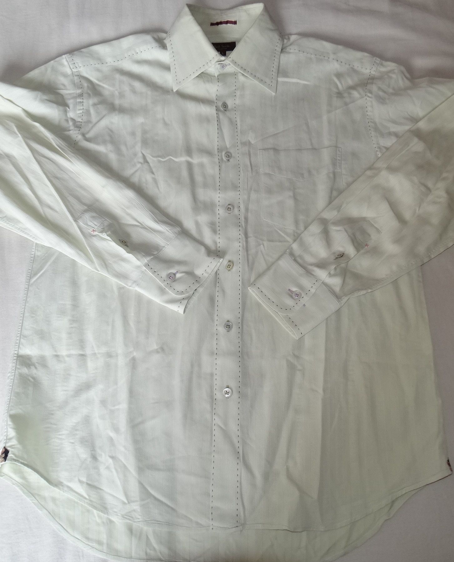 I1 Paul Smith stripes multi shirt made japan m/l
