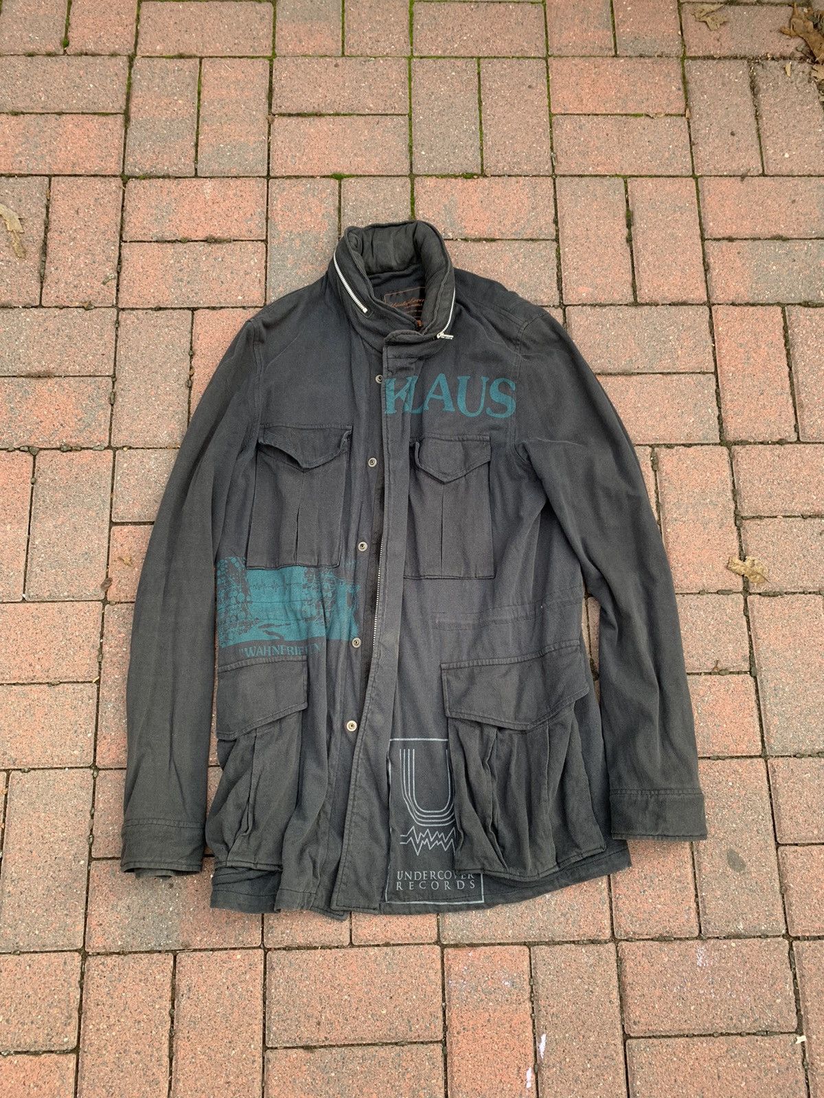 07AW undercover Archive M65 ジャケット 希少 07aw アンダーカバー m65 ジャケット アーカイブ ギミック