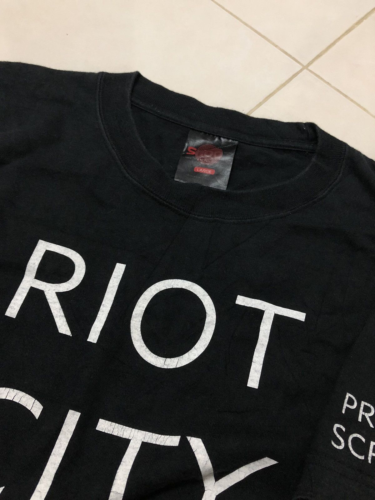 Band Tees Vintage Primal Scream Riot City Blues T-Shirt Size US M / EU 48-50 / 2 - 3 Thumbnail