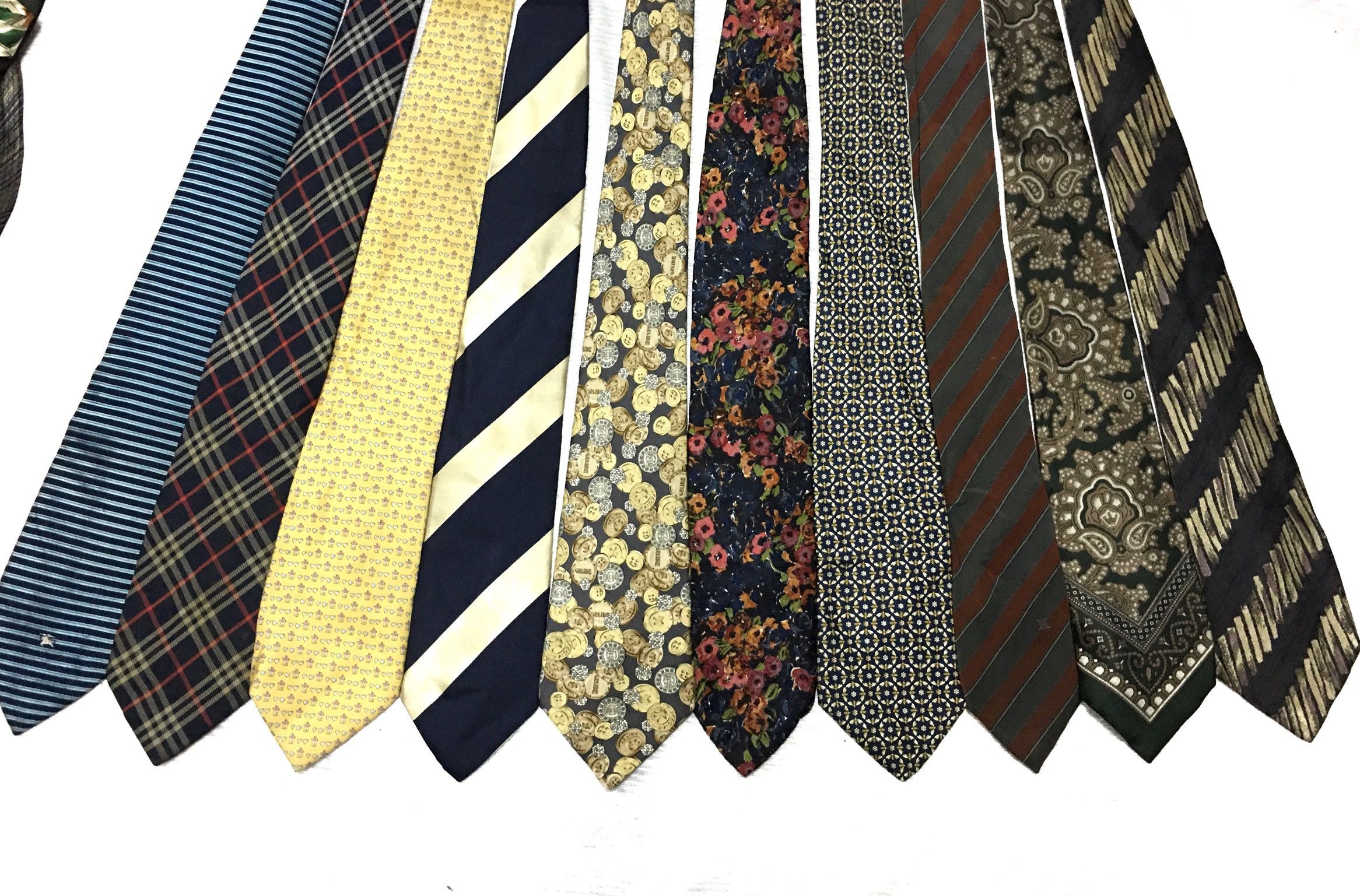 Givenchy Lot of 10 Christian Dior 2Burberrys 2celine Yohji .. Size ONE SIZE - 1 Thumbnail