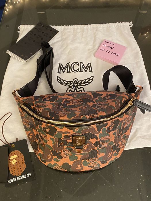 MCM x A Bathing Ape Belt Bag A Bathing Ape